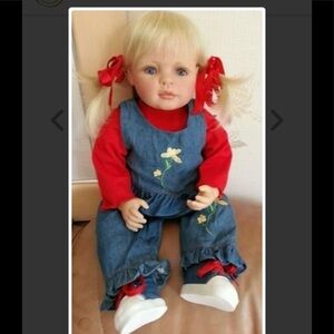 ❤️ Rare Annika Gotz Artist Doll by Bettine Klemm Sammler Collector Doll 699.00